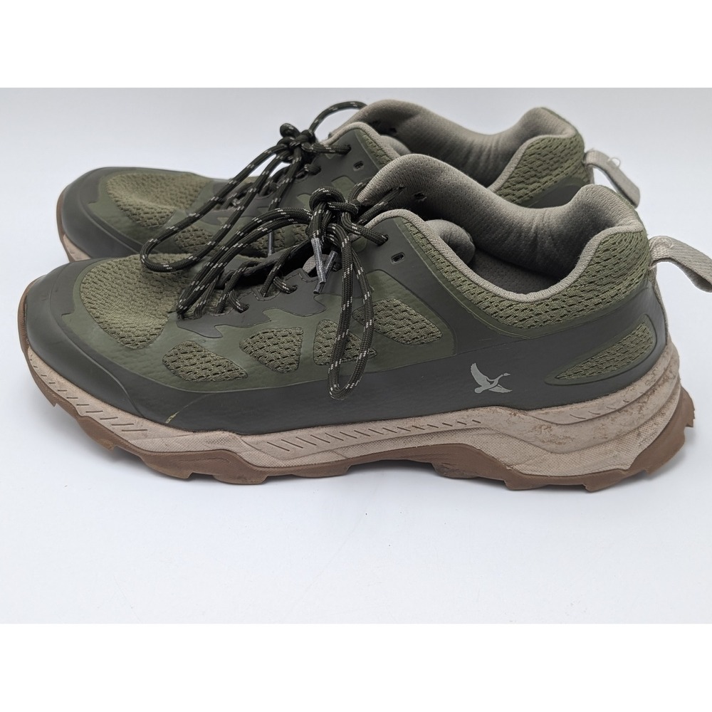 Eddie Bauer Hiking Shoe Mens 11 Green Sterling Low Trail Sneaker Rugged Outdoor